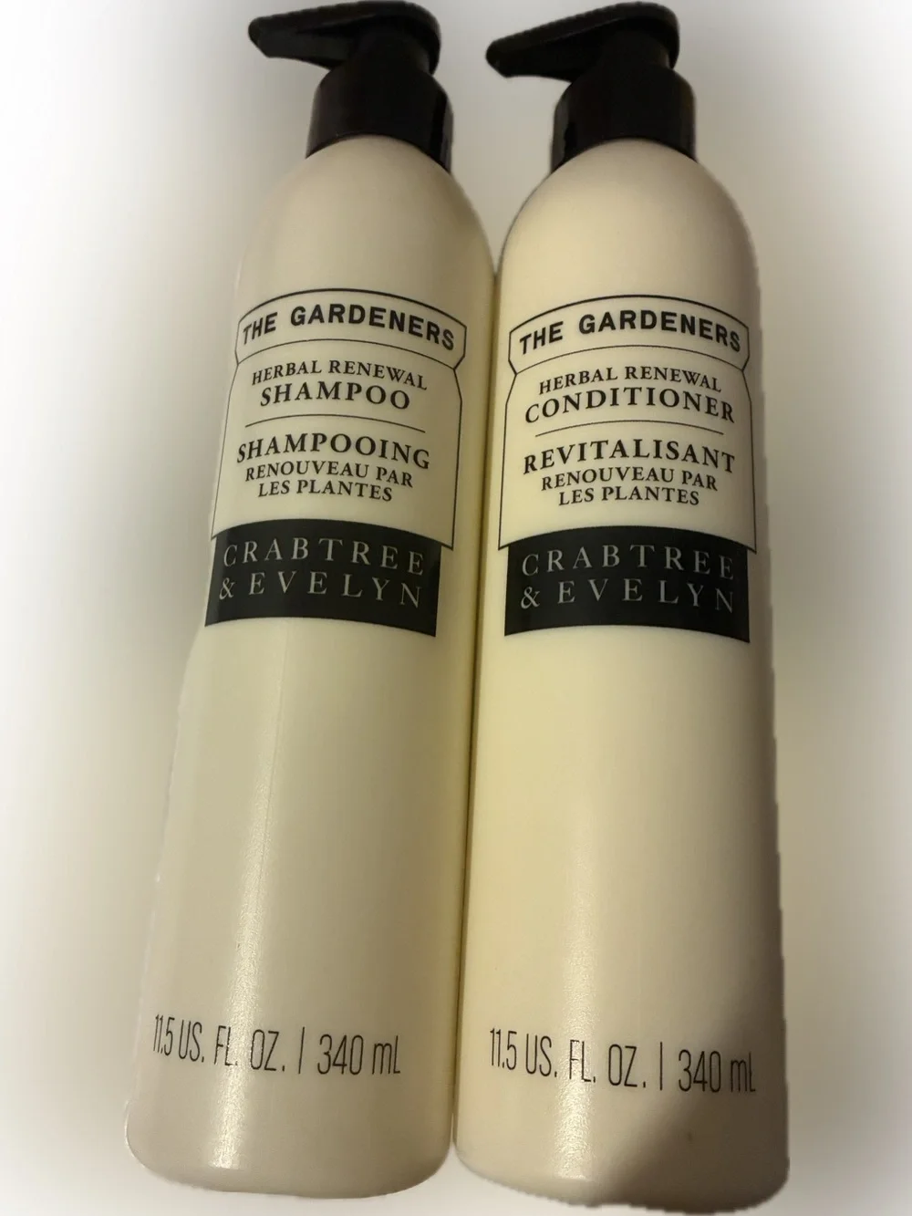 Crabtree & Evelyn The Gardners Herbal Renewal Shampoo & Conditioner Set